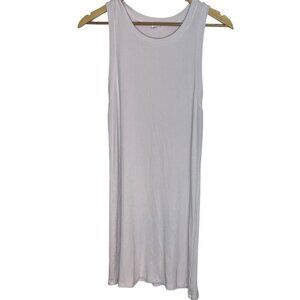 5/$25 Wilfred Free Women's L Tank Top Dress Sleeveless Ribbed Pale Pink Summer‎